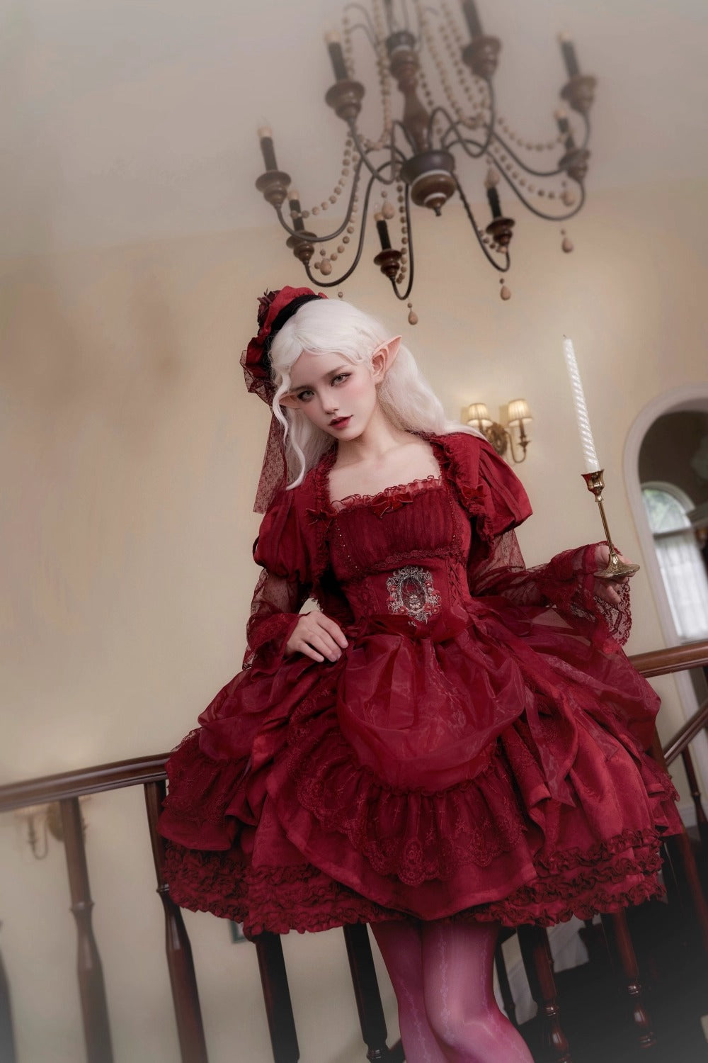 【受注予約~12/11】月光蜘蛛 ケープ・ボレロ【Moon River】