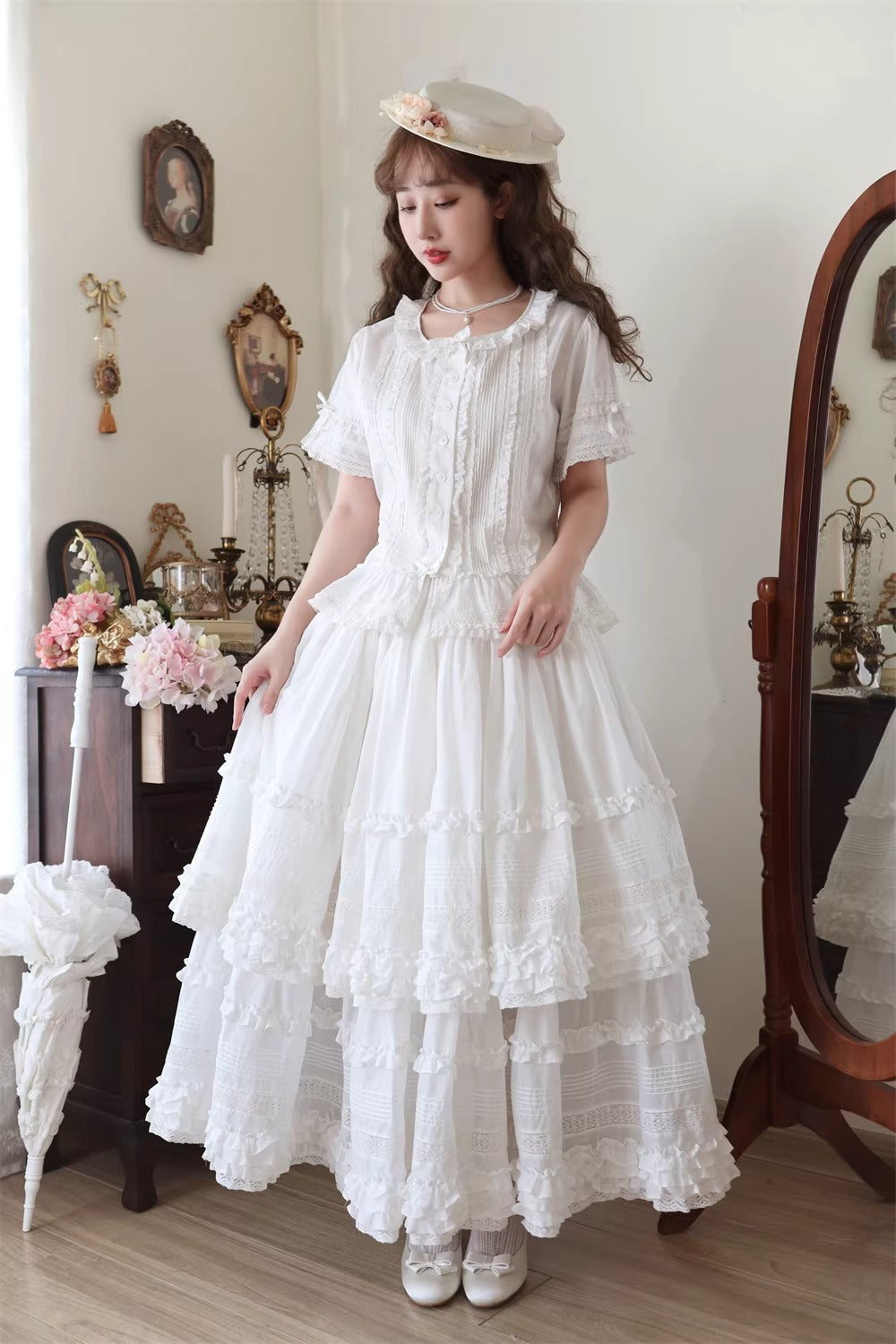 【受注予約~3/18】Rothenburg Bear 4.0 ブラウス・インナースカート【MONO GIRL】