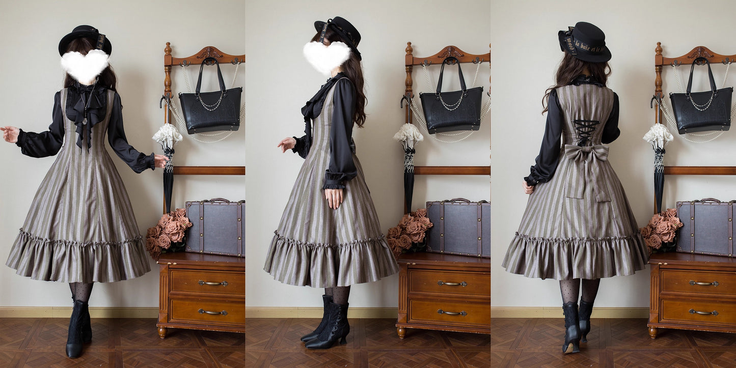 【受注予約~12/4】Black Forest ジャンパースカート【berryandwood】