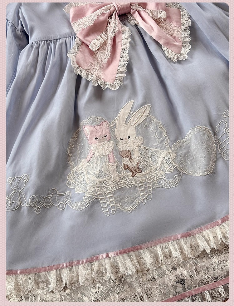 【受注予約~12/23】Race Doll ワンピース(タイプ5)【花与珍珠匣】