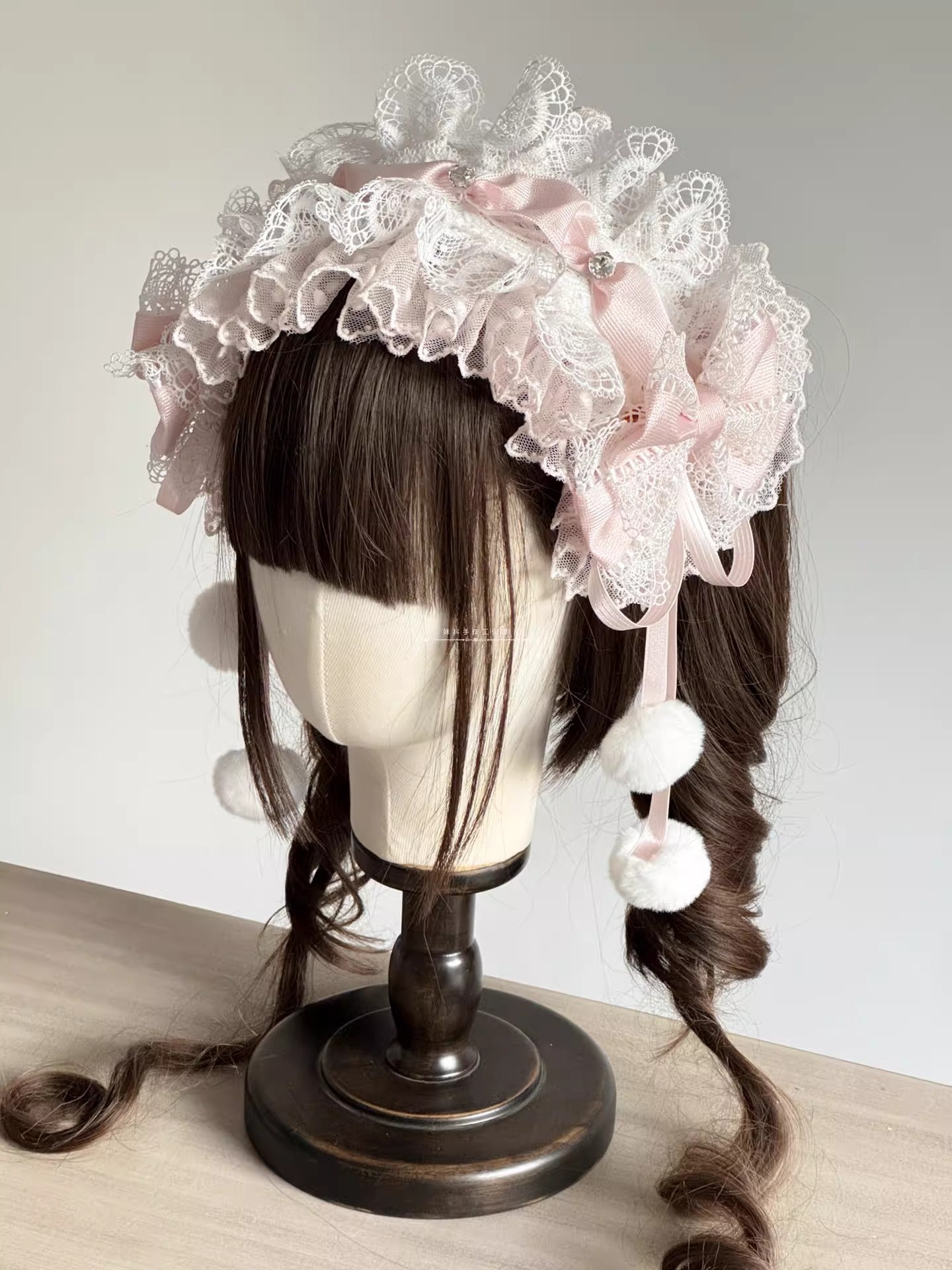 ヴェール付きSnow Drop ヘッドドレス【妹抖手作工作屋】