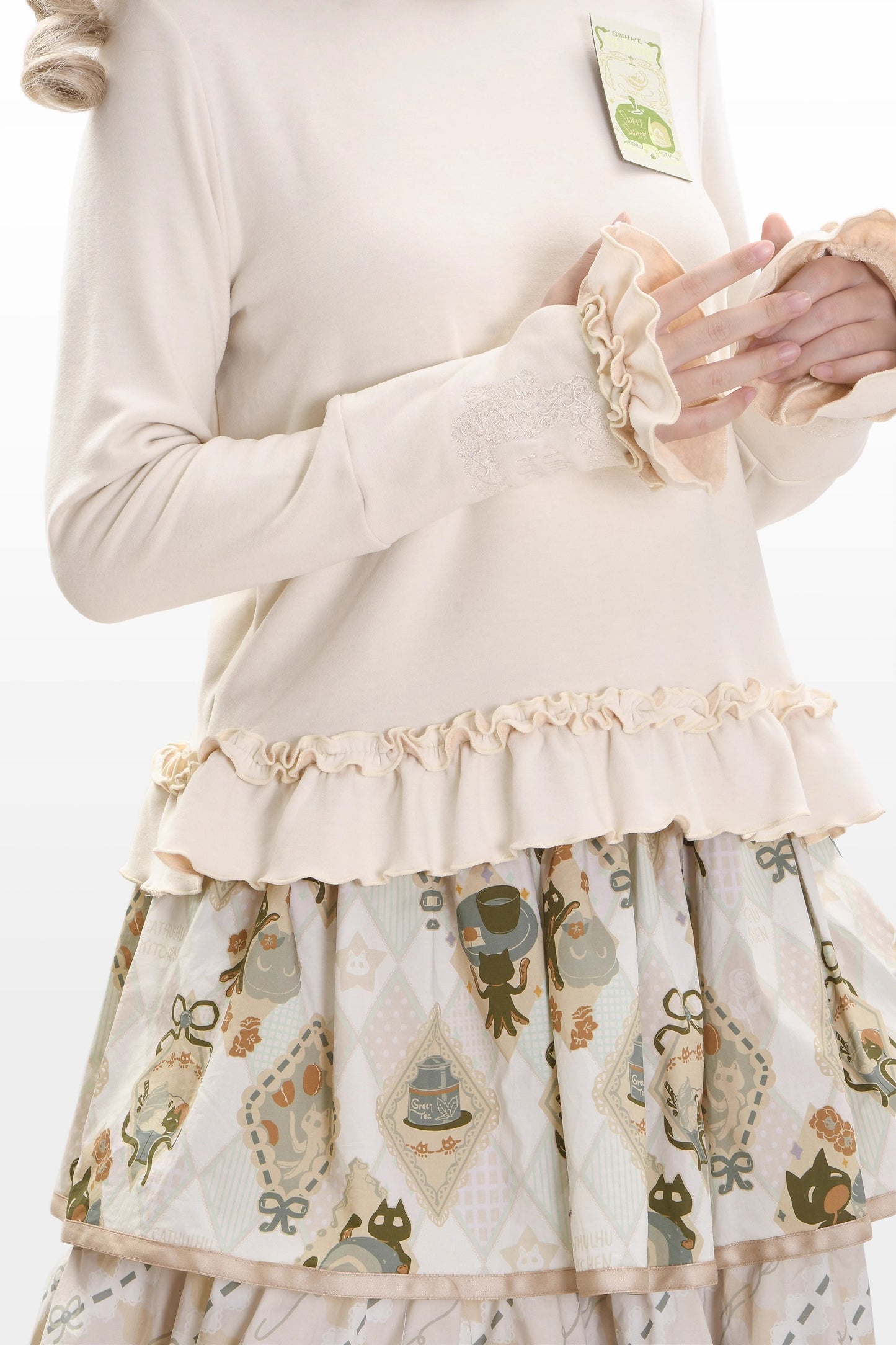 Cat Afternoon Tea ニット・トップス【FrogicStudio】