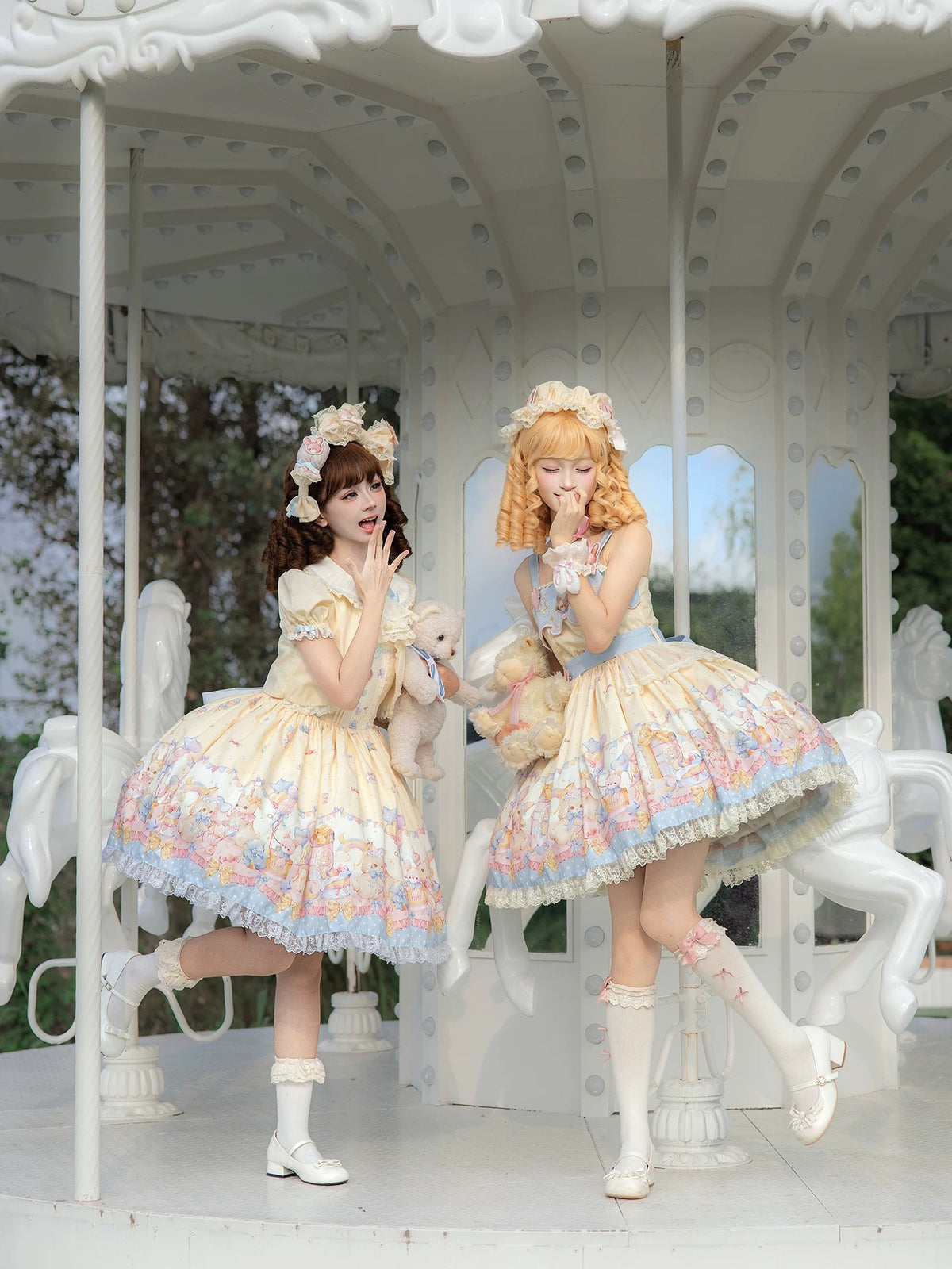 【受注予約~10/8】Gift Party ワンピース・ジャンパースカート・スカート・ブラウス【DreamWhale】