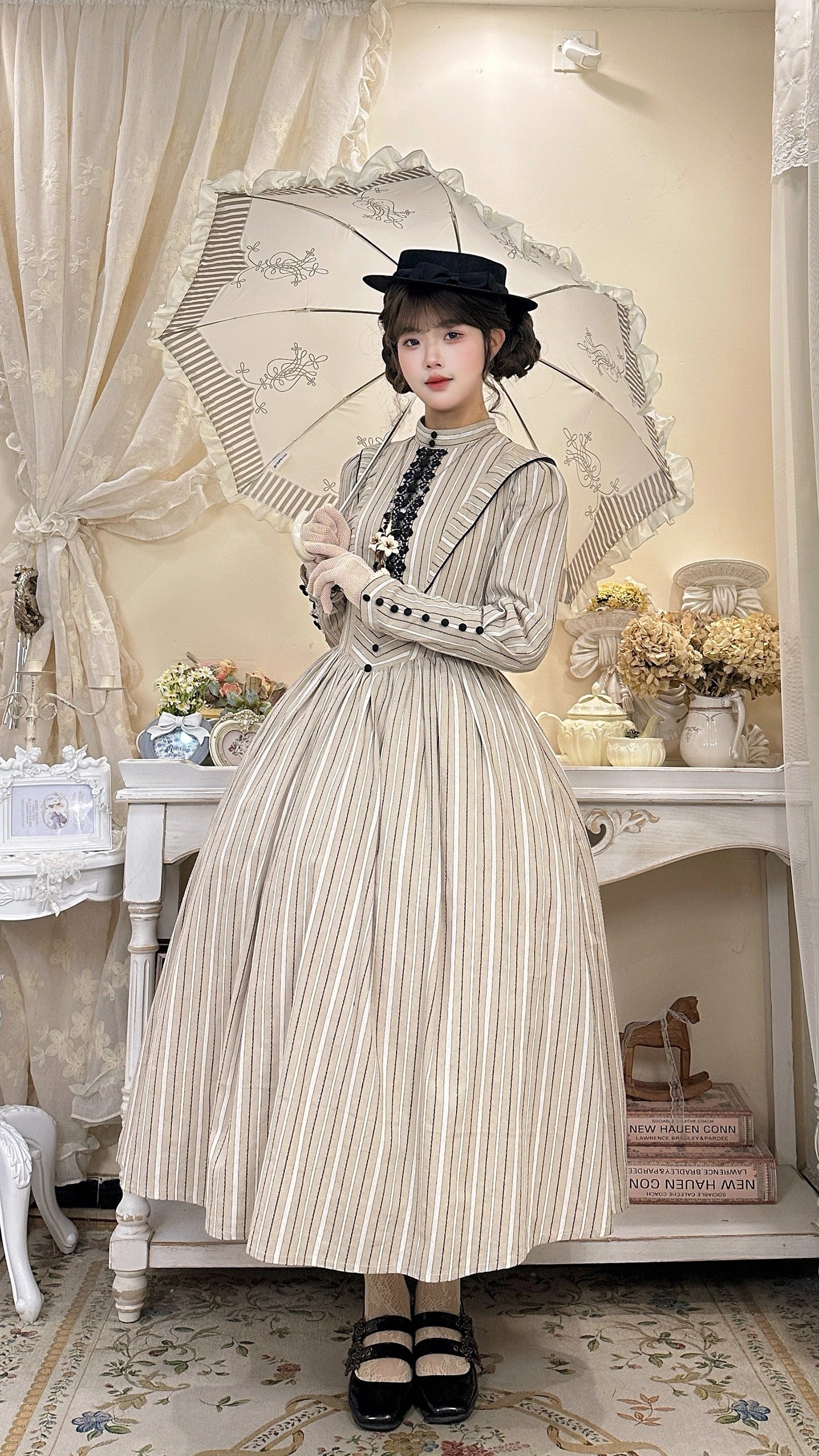 【受注予約~10/28】Hidden Note ワンピース【麋鹿】