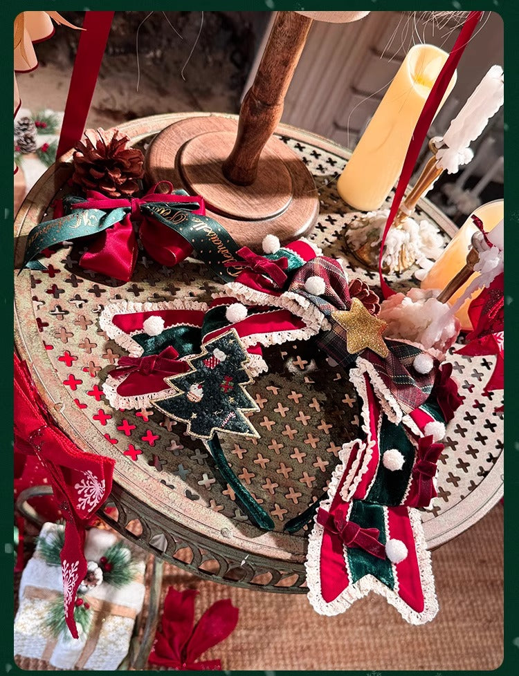 【受注予約~10/28】Christmas Eve アクセサリー【花与珍珠匣】