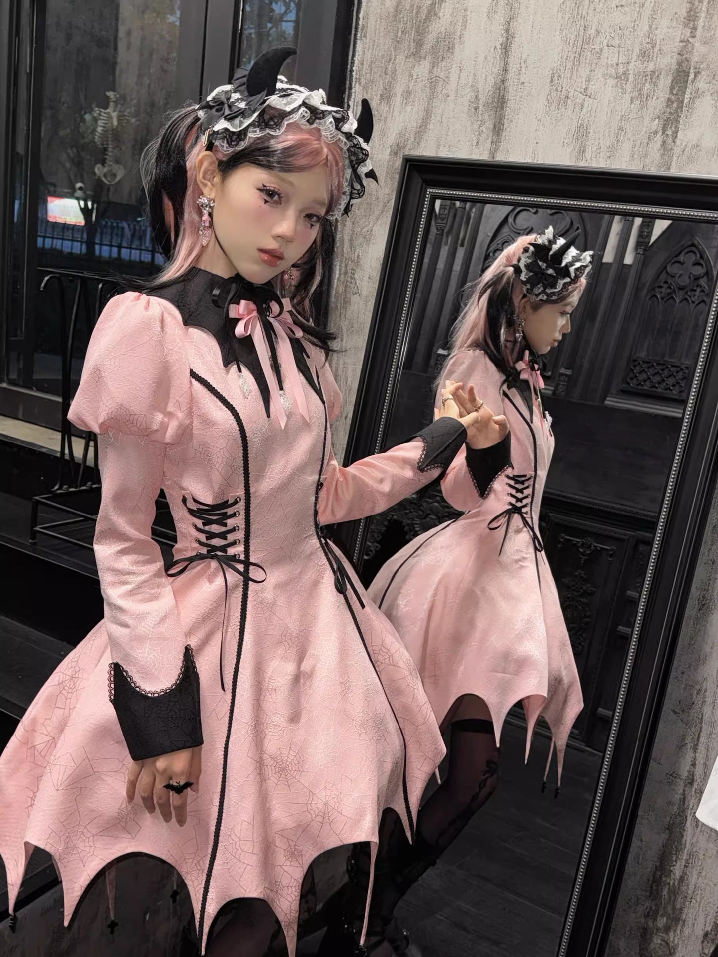 【受注予約~8/14】禁忌十字 ワンピース【銀杏指針】