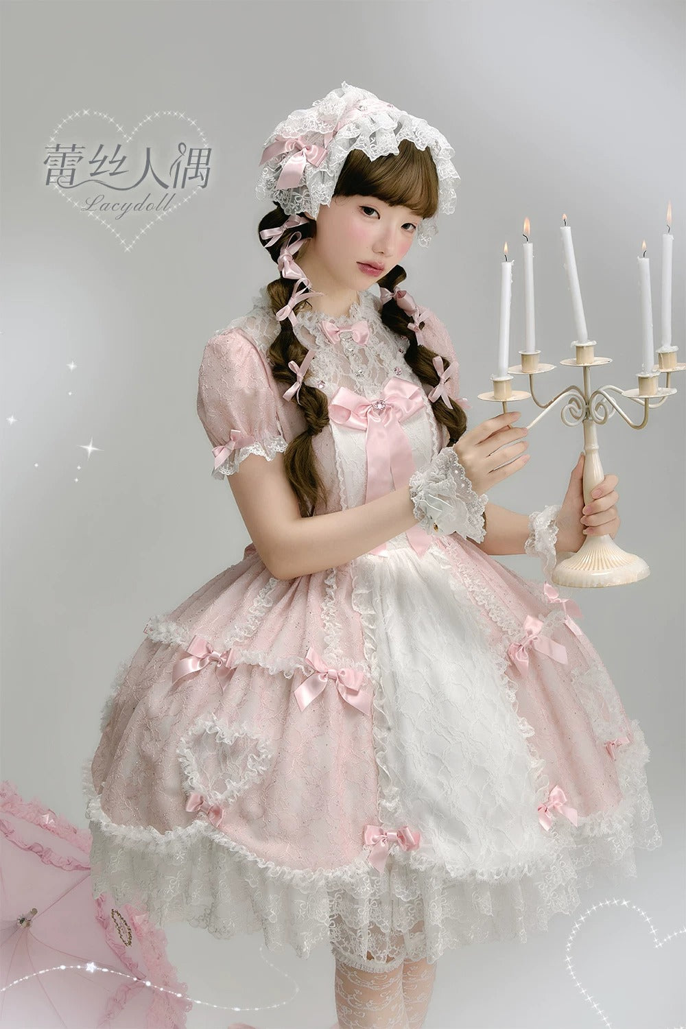 【受注予約~7/2】Lacy Doll ワンピース【MQ】
