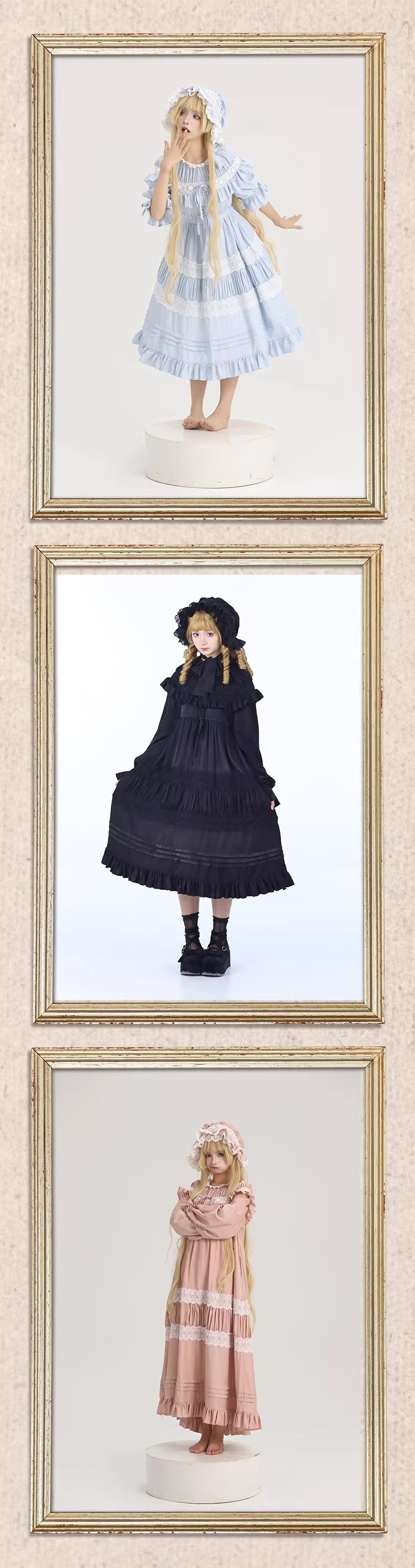 【受注予約~4/20】Lullaby of the Castle ワンピース【Spring doll】
