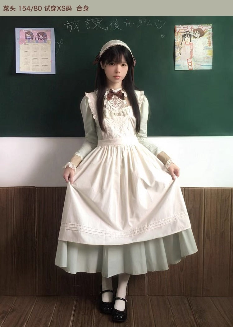 【受注予約~10/6】Witch's Tea Break エプロン【Stamp Albums】