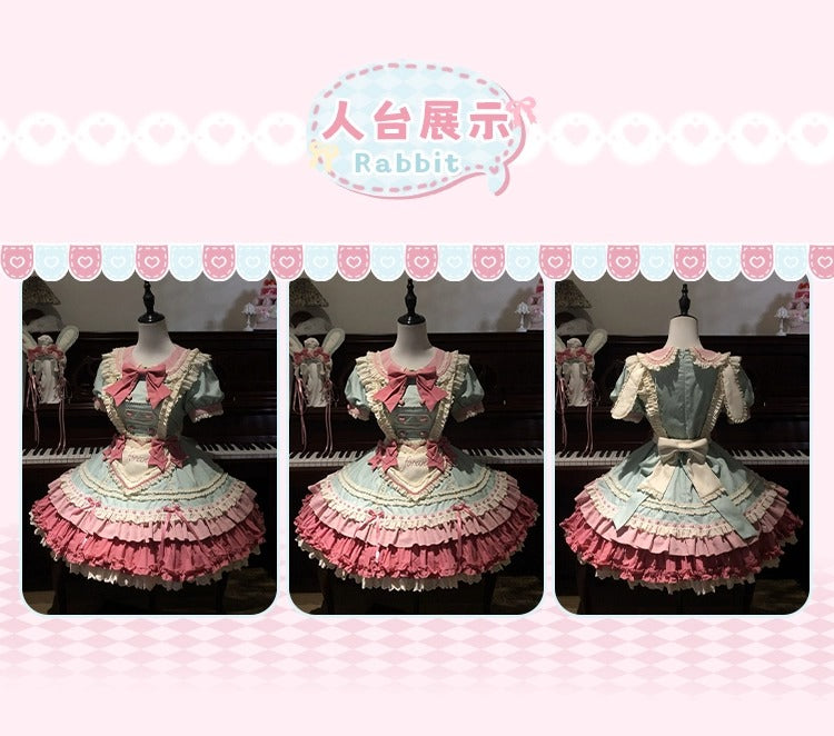 [Pre-orders until September 23rd] Lop-Ear Rabbit Full Set [Heart-Playing Couple]