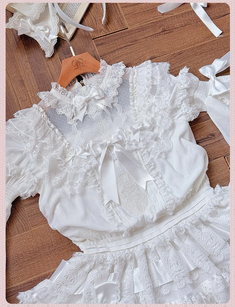 【受注予約~12/23】Race Doll ワンピース(タイプ3)【花与珍珠匣】