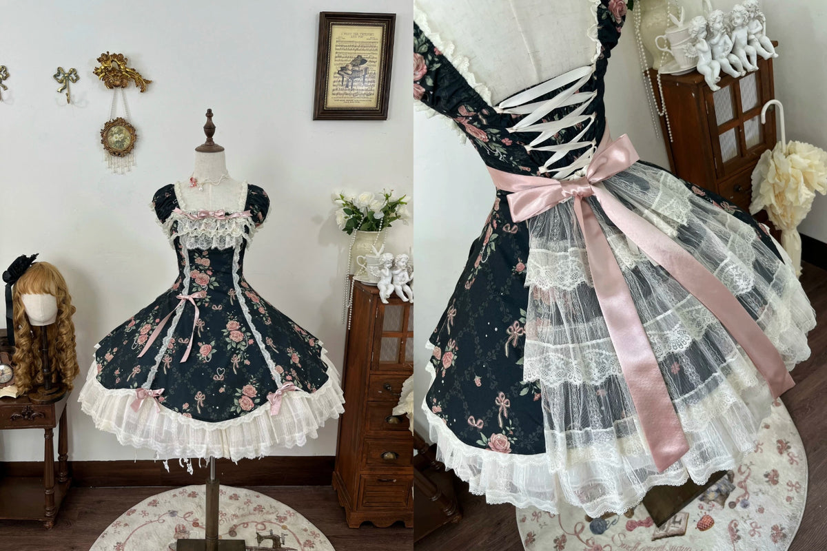 Pearls & Roses ワンピース【千木】