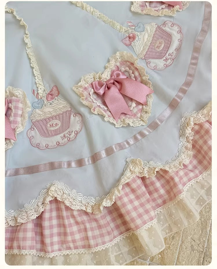 【受注予約~1/26】CupCakes ジャンパースカート【花与珍珠匣】