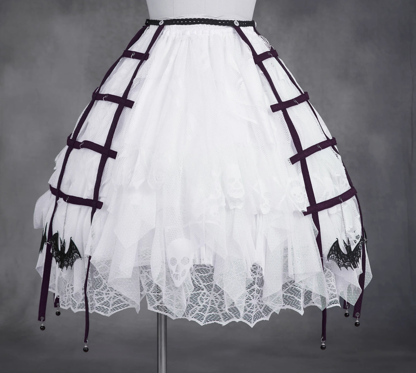 クリノリン型スカート飾り(蝙蝠レース)【Oblivion Street】