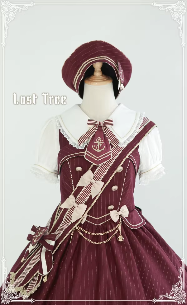 【受注予約~3/8】Akademie der Meeresbrise ジャンパースカート・ブラウス【Lost Tree】