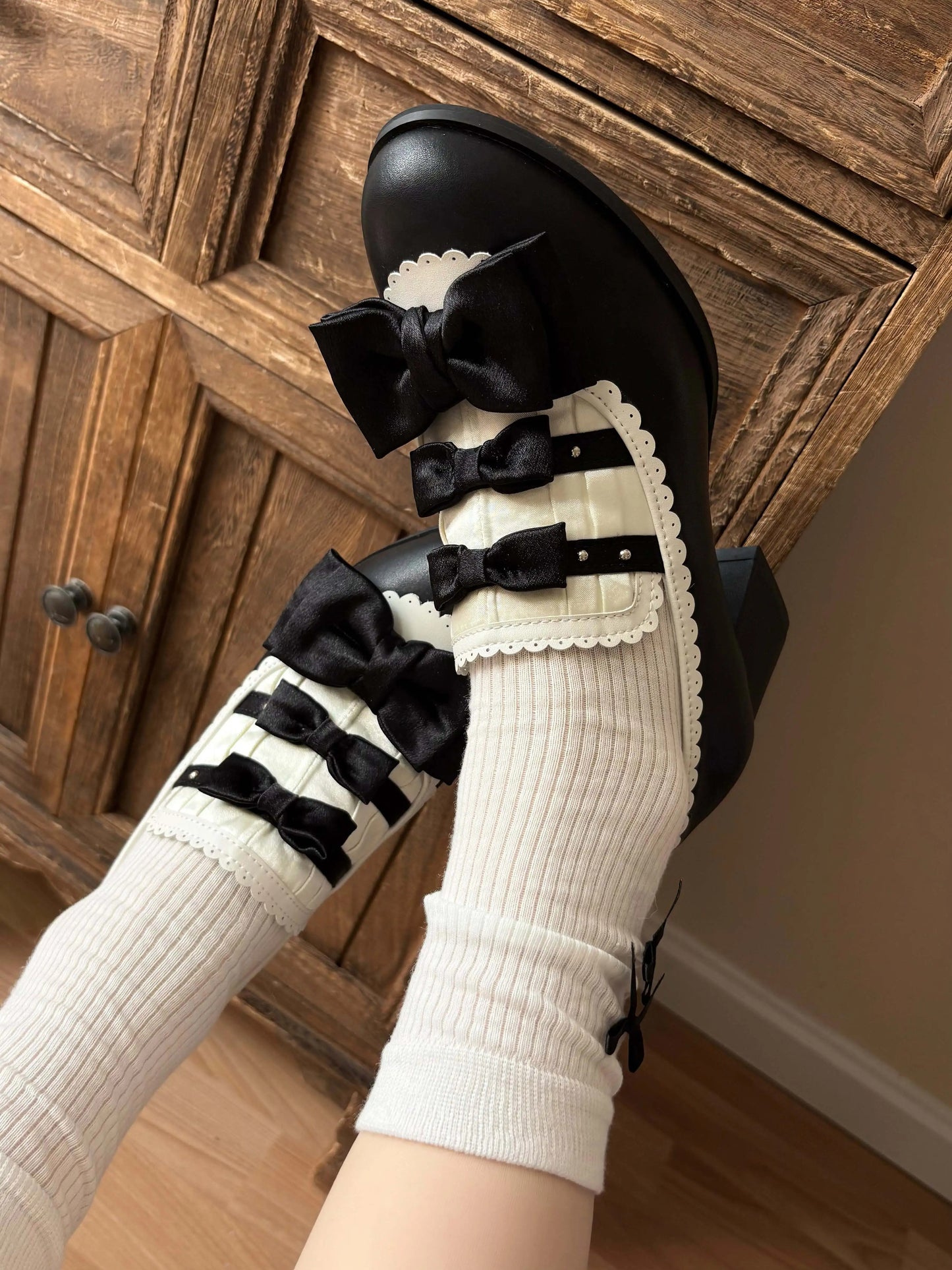 Castle Nocturne リボンシューズ【GURURU】