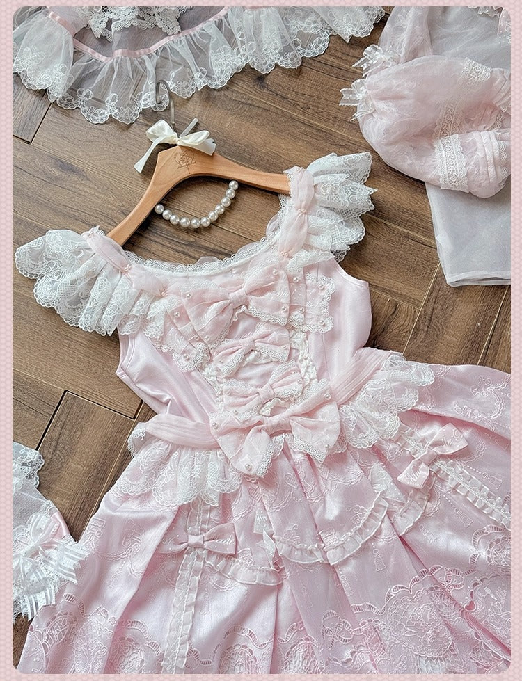 【受注予約~12/23】Race Doll ジャンパースカート(タイプ1)【花与珍珠匣】