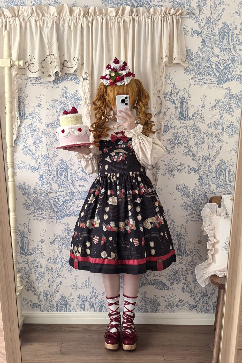 【受注予約~9/17】Grass art collection サロペット【Miss Cube】