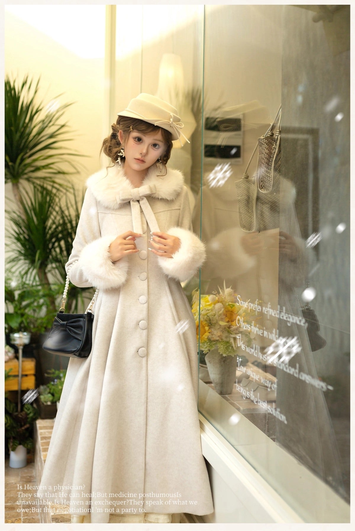 【受注予約~11/10】North Letter コート【Snow】