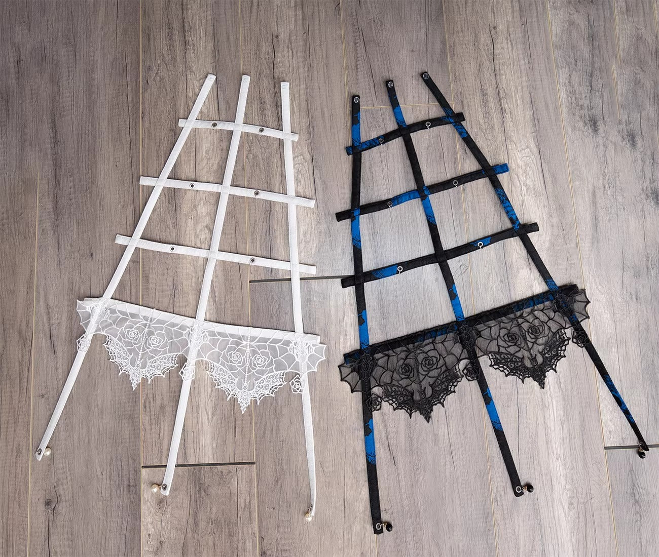 【受注予約~1/8】クリノリン型スカート飾り(蜘蛛レース)【Oblivion Street】