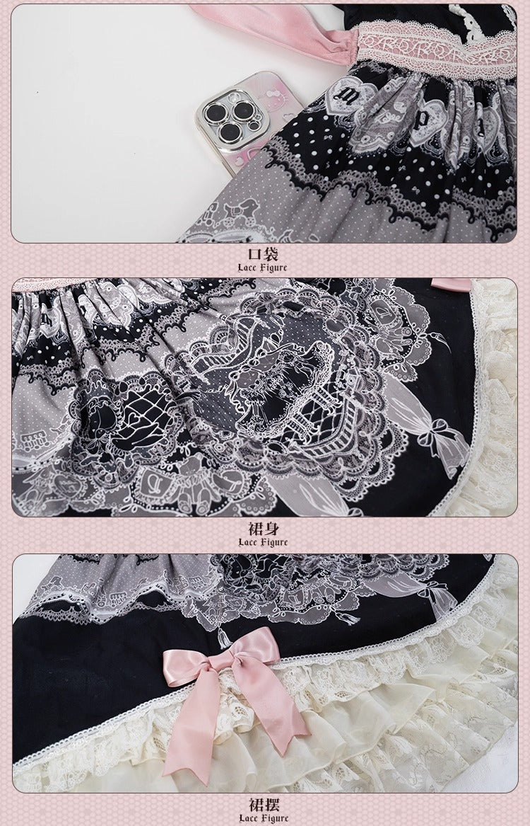 【受注予約~12/23】Race Doll ジャンパースカート(タイプ3)【花与珍珠匣】