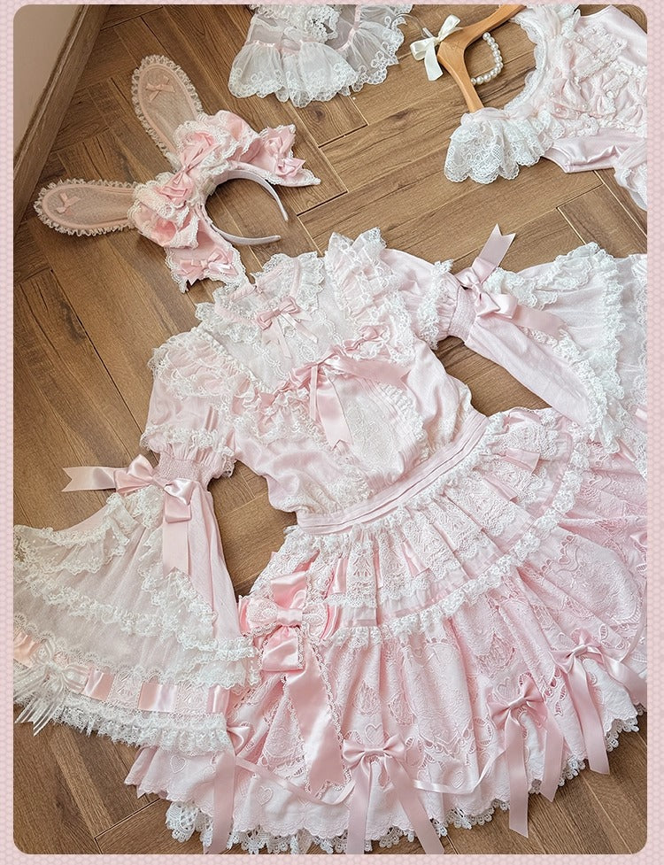 【受注予約~12/23】Race Doll ワンピース(タイプ3)【花与珍珠匣】