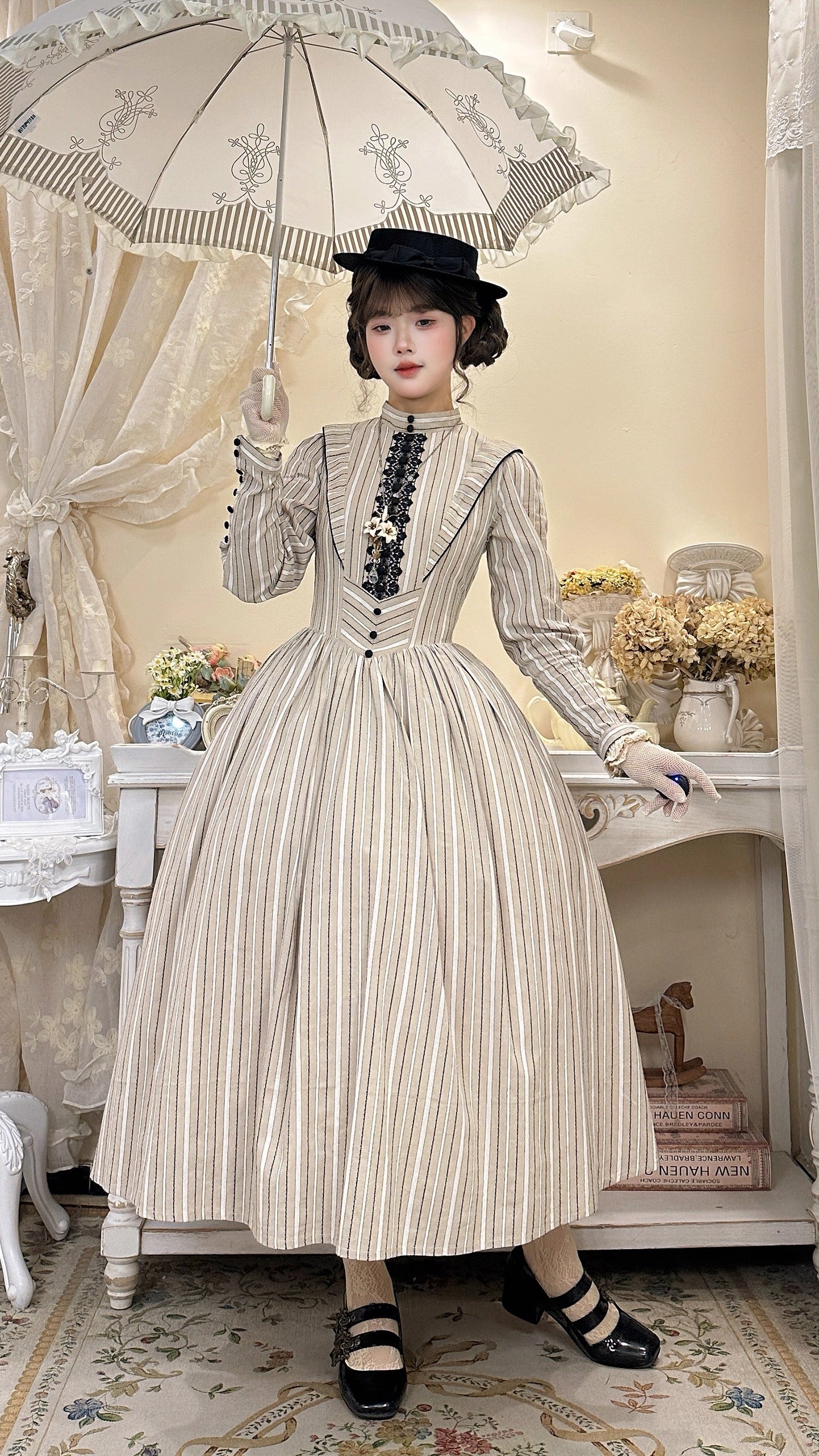 【受注予約~10/28】Hidden Note ワンピース【麋鹿】