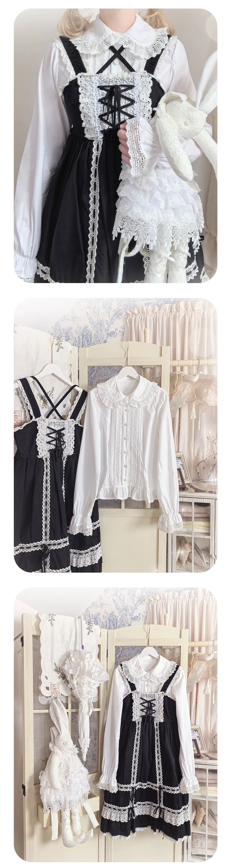【受注予約~10/13】Pearl Doll ブラウス【Sheep Puff】