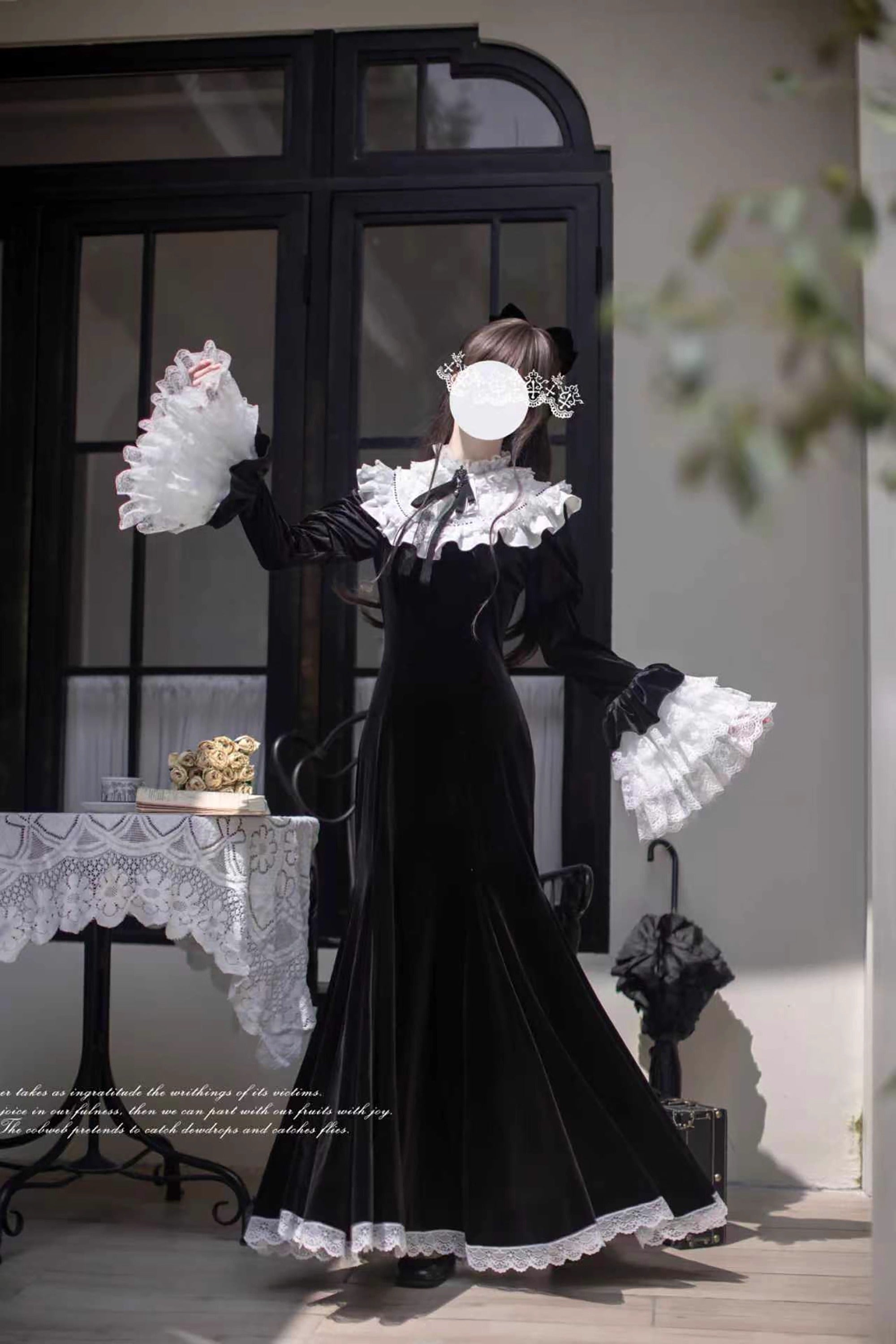 Raven Feather Poems マーメイドワンピース【胡桃木JK】 – Epetice