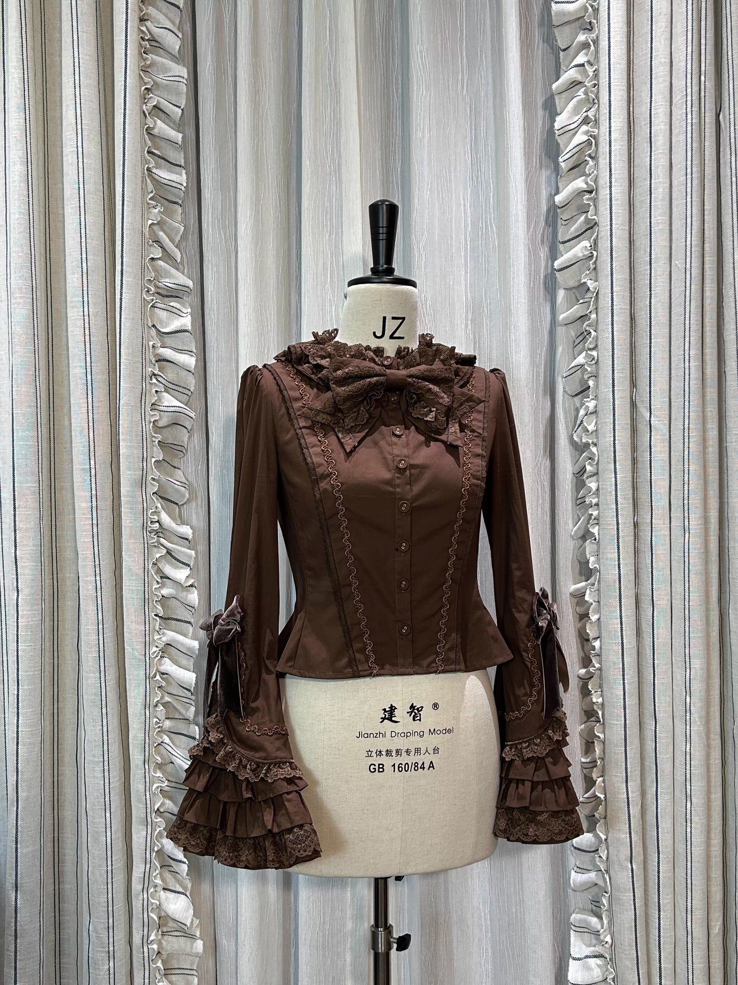 【受注予約~2/19】Jenny Cookies ブラウス【Aurora Borealis】