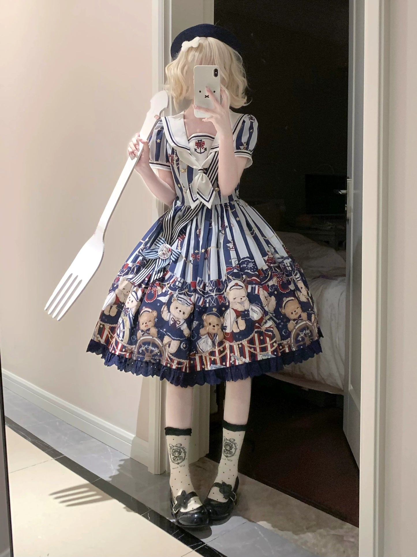 Marine Bear Kleid und Komplettset „Alice“