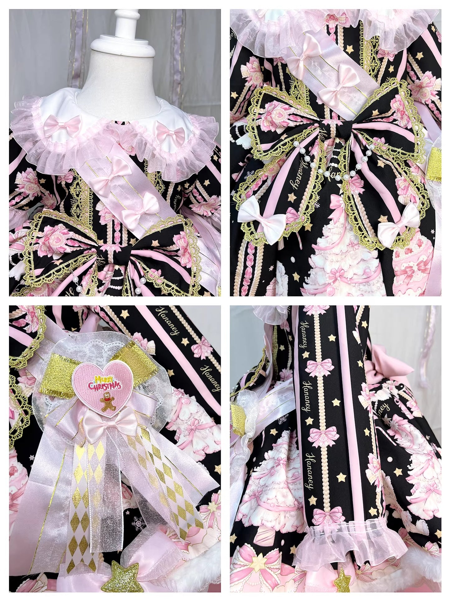Rabbit Bear Birthday ワンピースセット(キッズサイズ・長袖)【FOUR RAL】