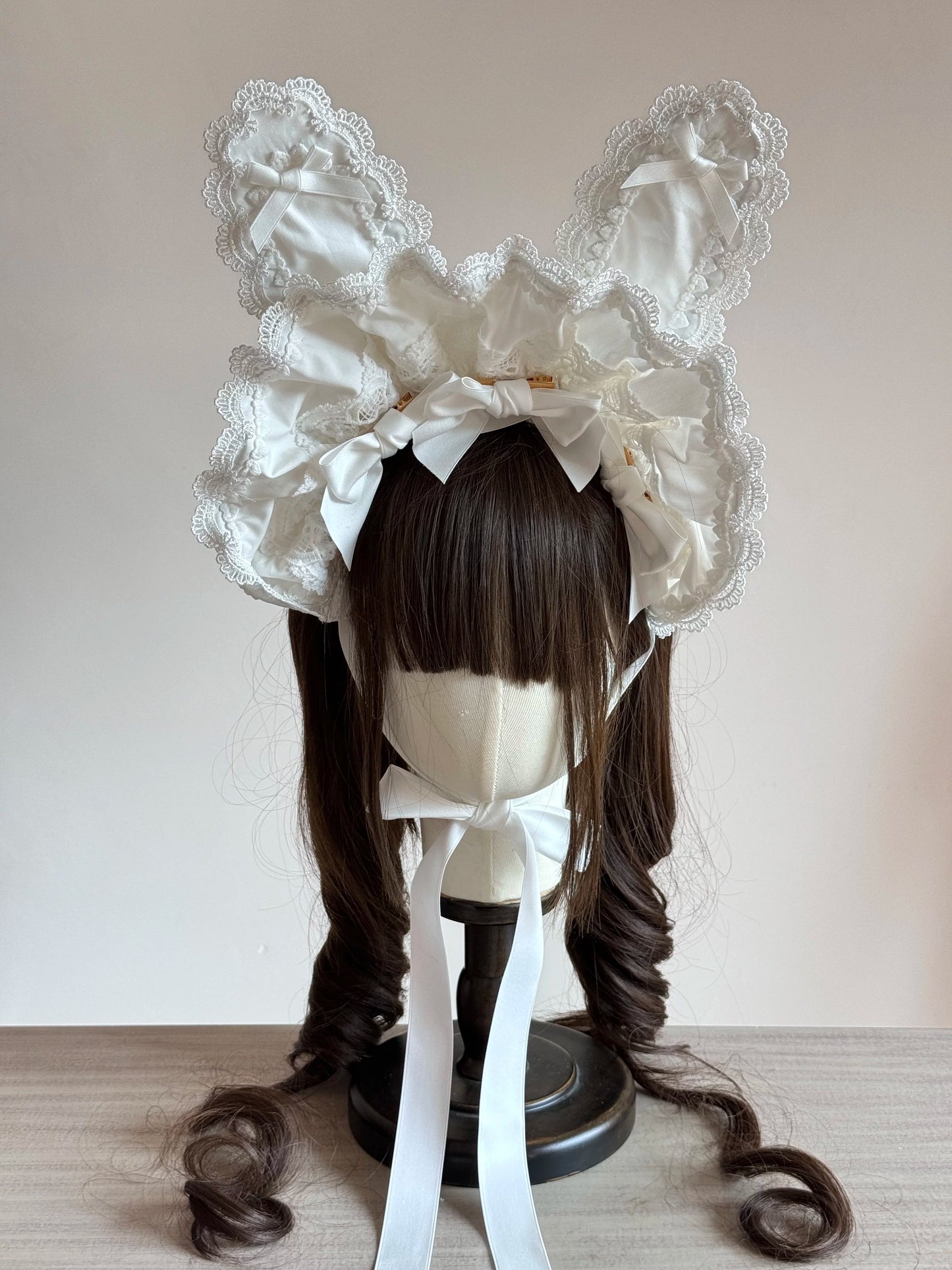 うさ耳ボンネット【妹抖手作工作屋】