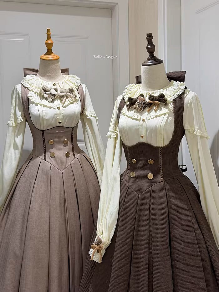 【受注予約~1/12】スイートカヌレ ブラウス【Belle Langue】