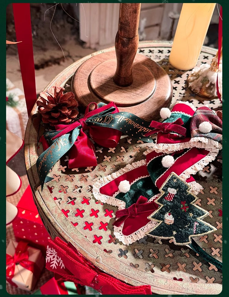 【受注予約~10/28】Christmas Eve アクセサリー【花与珍珠匣】