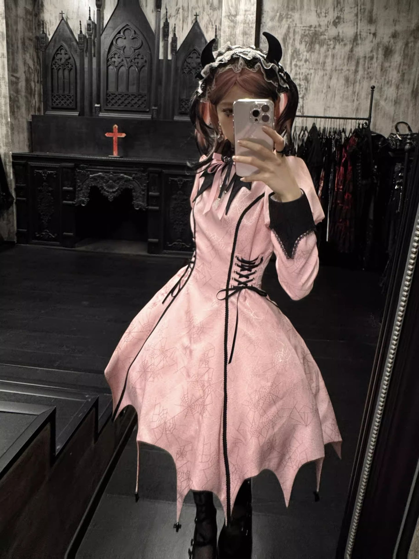 【受注予約~8/14】禁忌十字 ワンピース【銀杏指針】