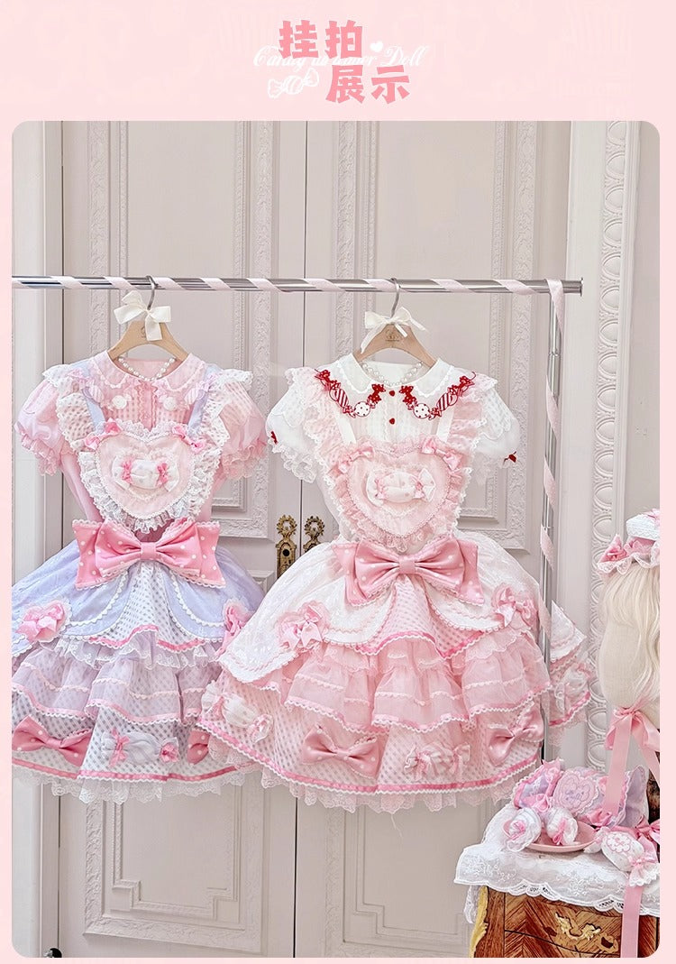 【受注予約~12/8】Candy Wrapper トップス・スカート【花与珍珠匣】