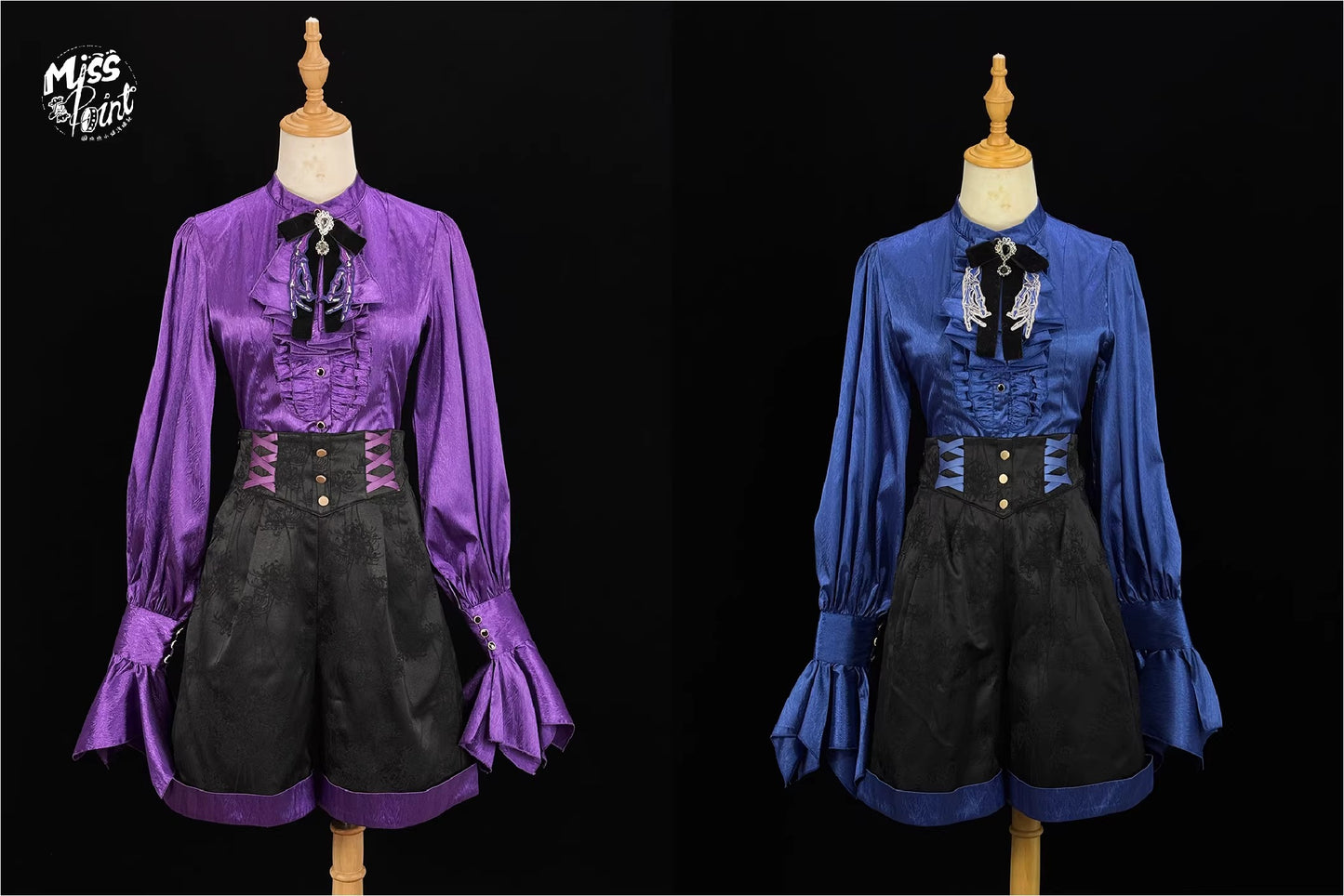 【受注予約~2/24】Returning on a Moonlit Night パンツ【Miss Point】