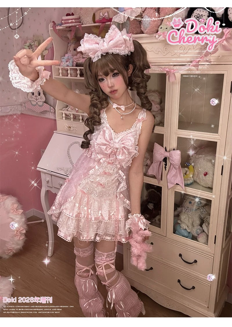 【受注予約~5/19】姫ギャルフリルセットアップフルセット【DokiCherry】