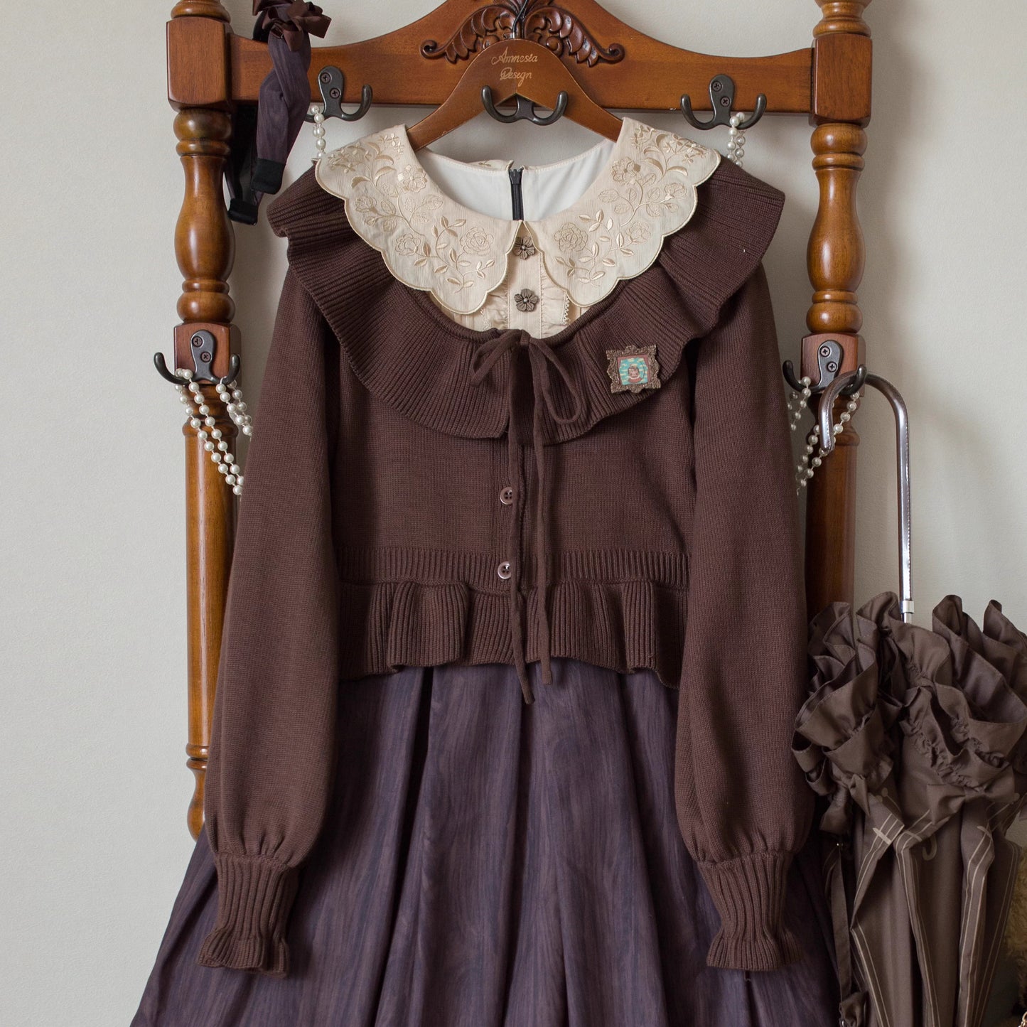 琉白 ボレロカーディガン【MIST】