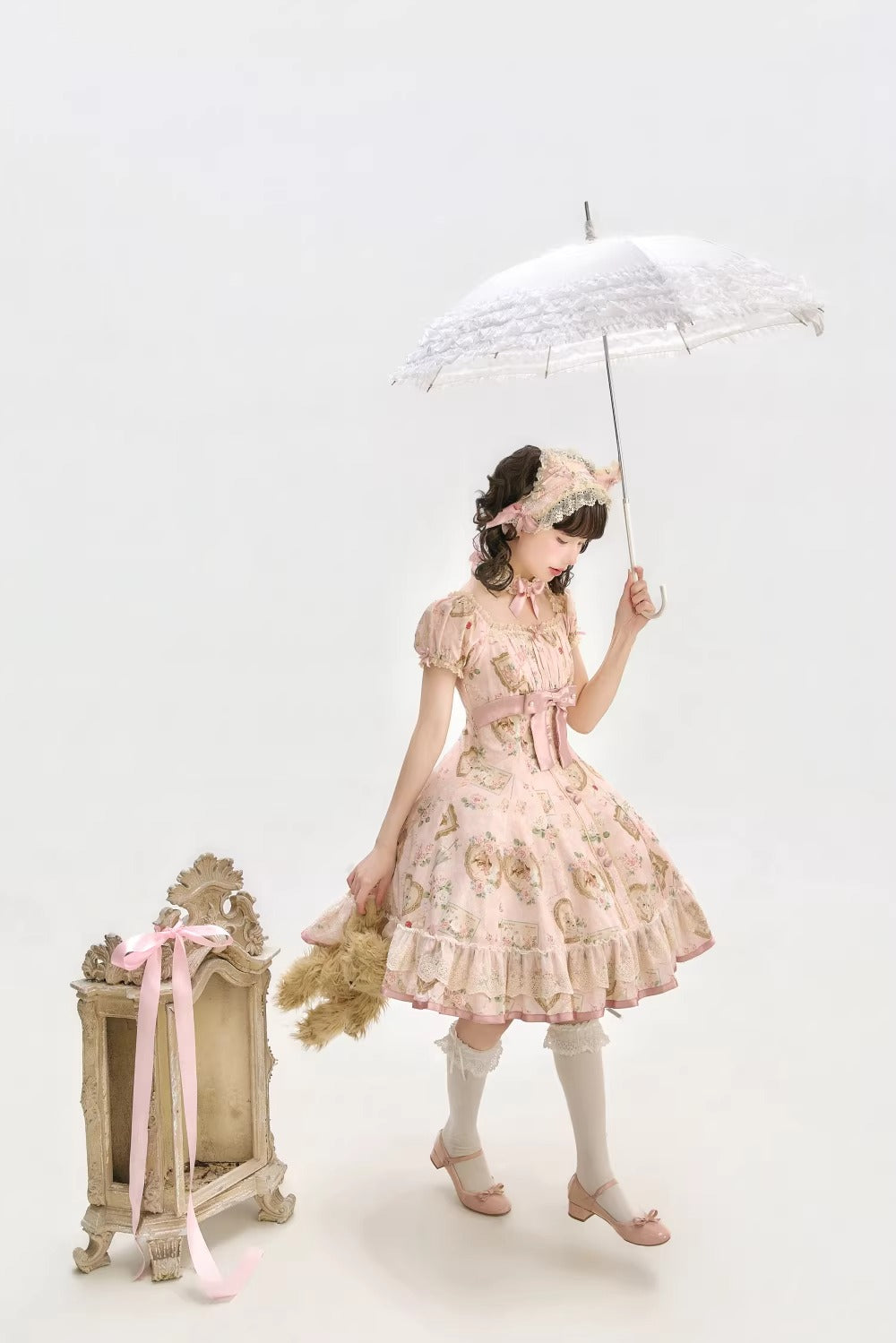 【受注予約~3/5】Victoria Cat ワンピース(タイプ1) 【Moon River】