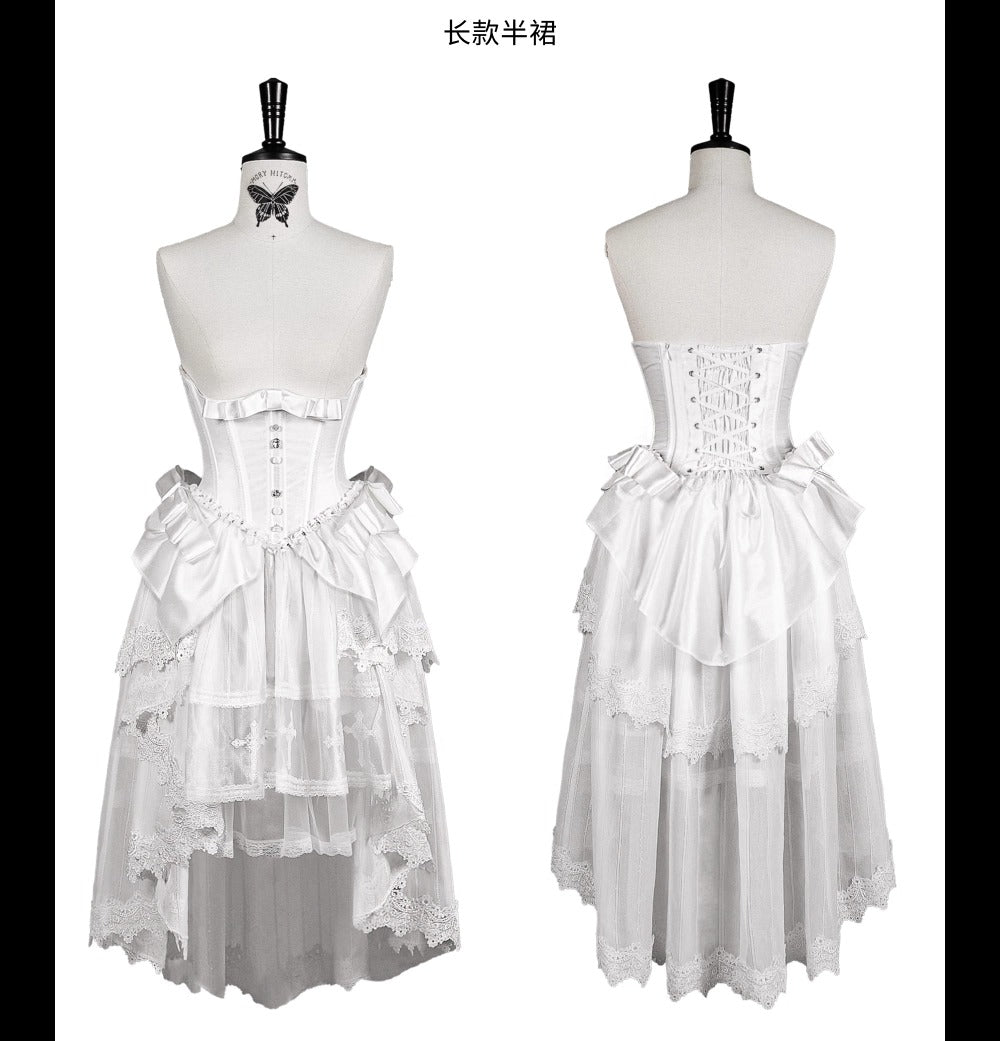 【受注予約~9/2】Spectral Orchid スカート【魔女販售】