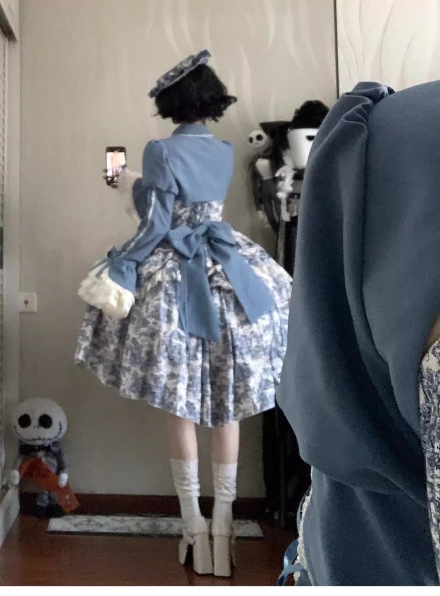 【受注予約~3/1】トワルドジュイ ボレロ付きジャンパースカートセット【小欣】