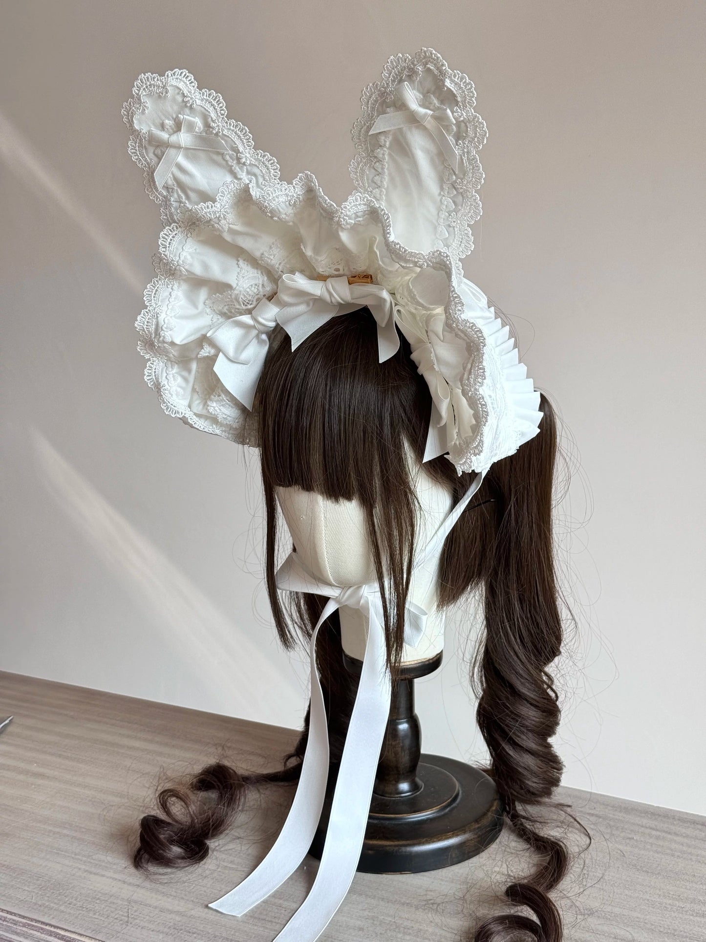うさ耳ボンネット【妹抖手作工作屋】