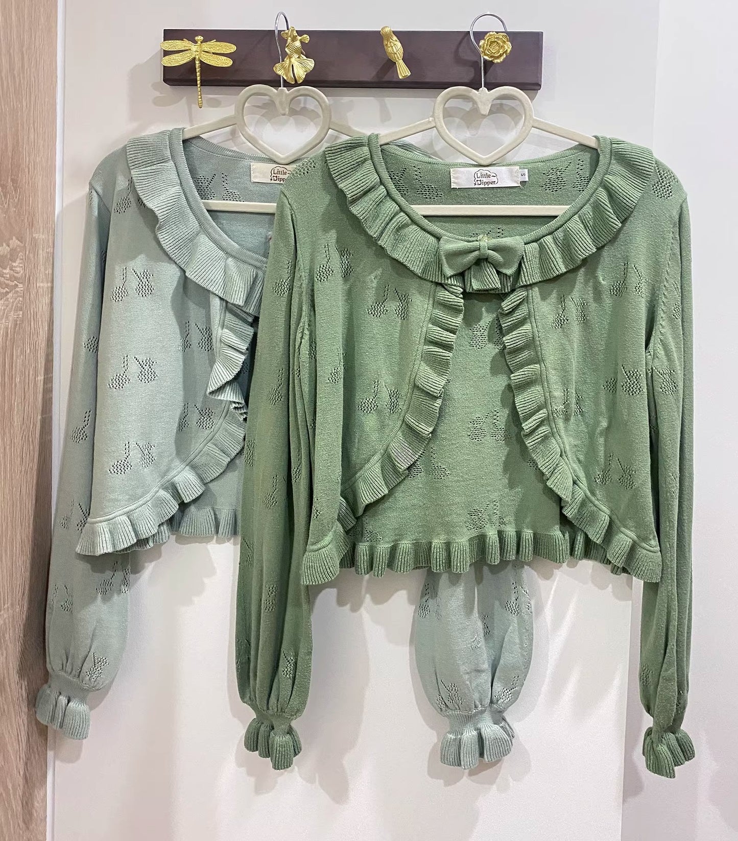 Cherry ボレロカーディガン【Little Dipper】