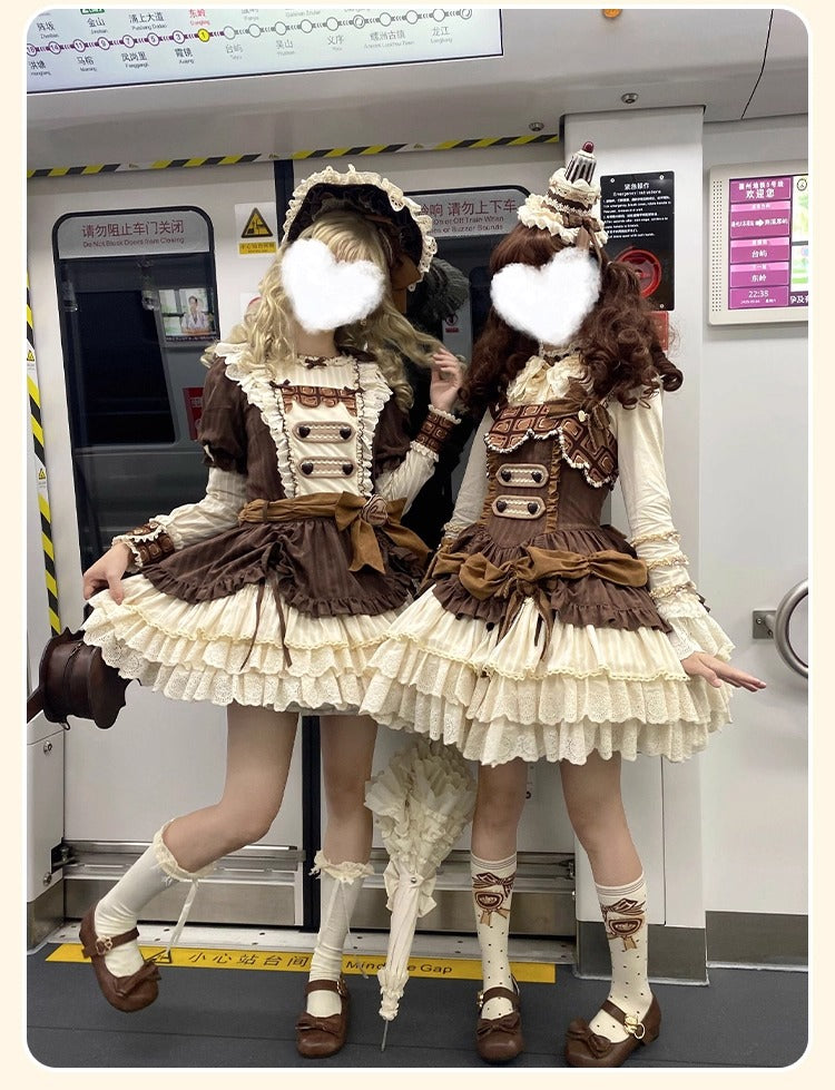 [Pre-orders until October 9th] Hazelnut Cocoa Dress/Jumper Skirt [Doujingo]