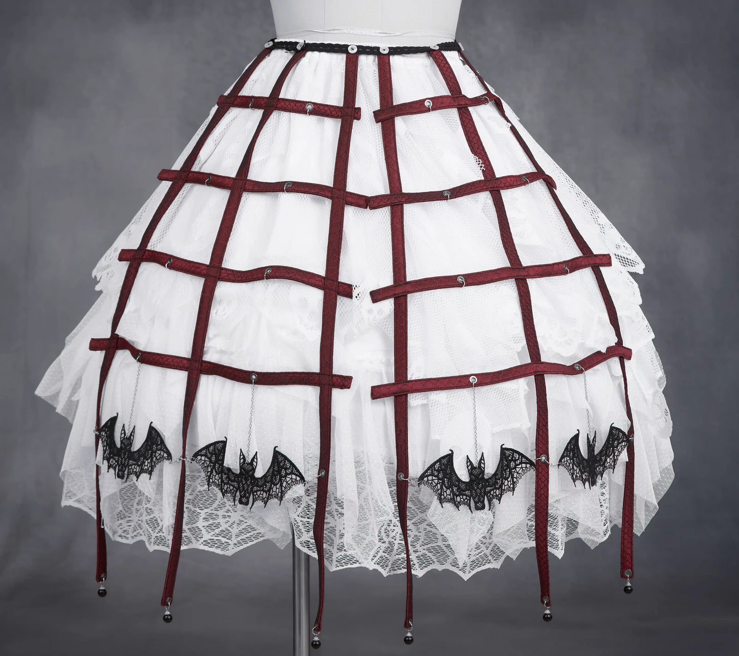 クリノリン型スカート飾り(蝙蝠レース)【Oblivion Street】