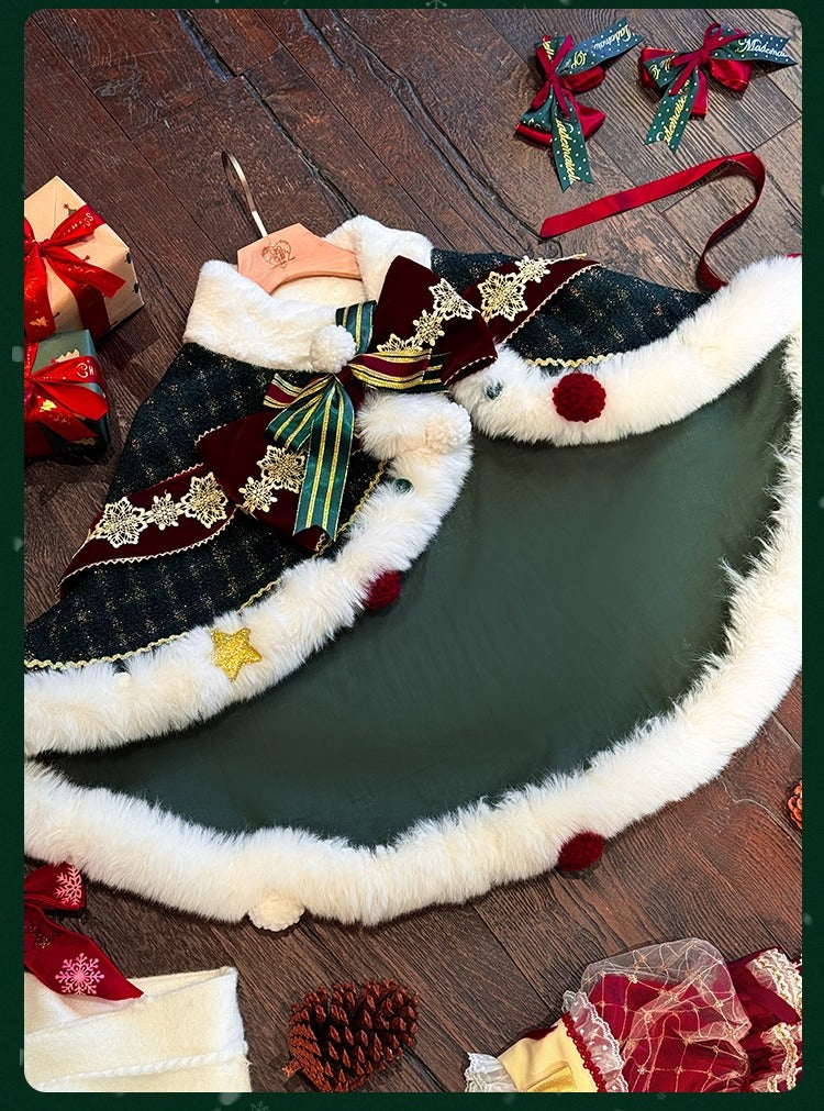 【受注予約~10/28】Christmas Eve ケープ【花与珍珠匣】