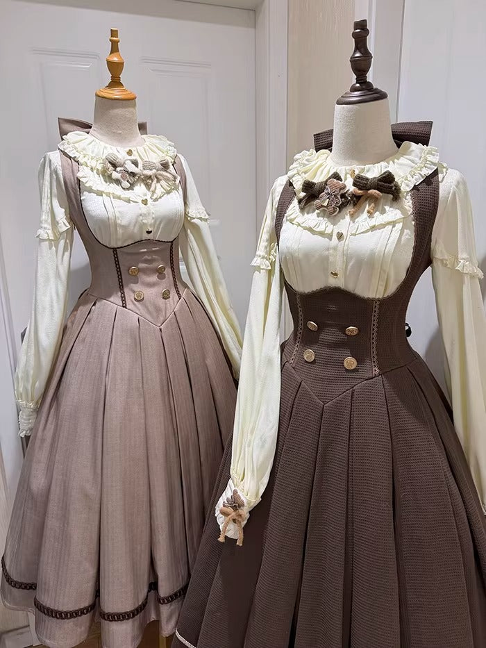 【受注予約~1/12】スイートカヌレ ブラウス【Belle Langue】