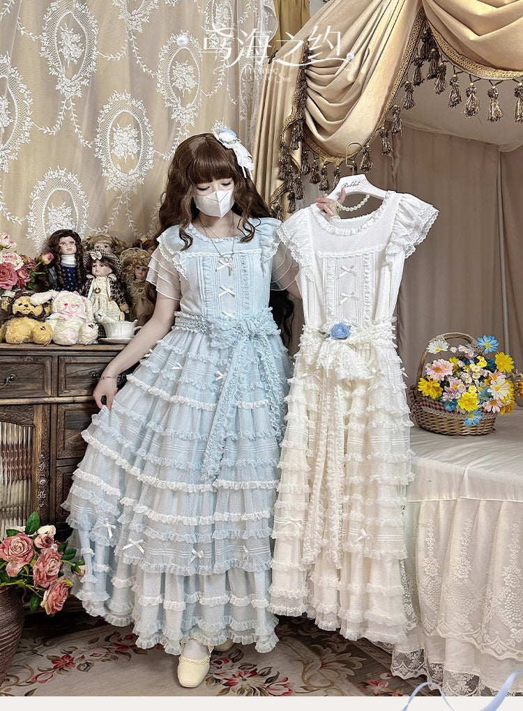 【受注予約~9/28】Summary of the Sea ジャンパースカート(タイプ1)【梅子】